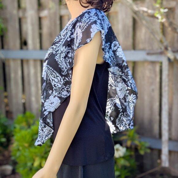 Assymetrical Layered Tank Top - Picture 5 of 9